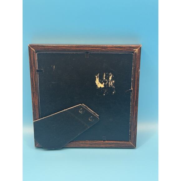 Vintage Small Dried Pressed Flowers In Frame Wall Hanging Decor 6” Square - Picture 4 of 6